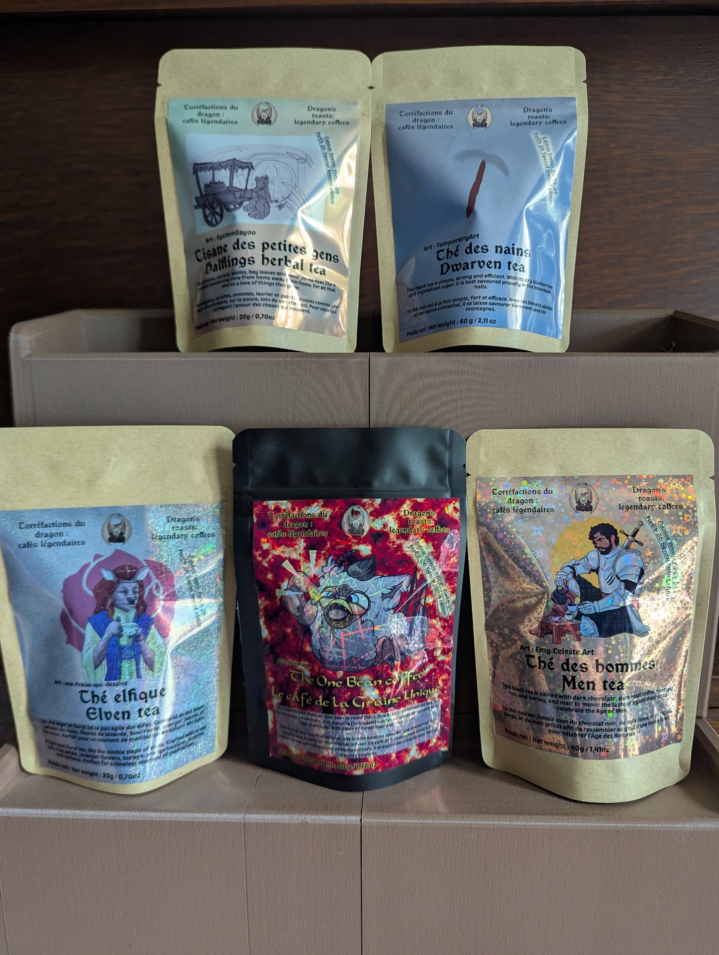 Bundle FurEh teas AND coffee discovery