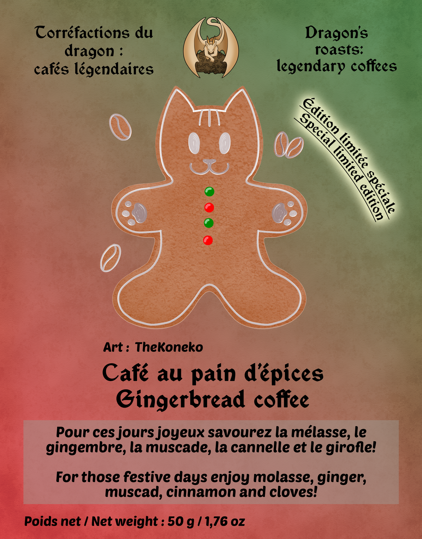 Gingerbread coffee- Limited special edition