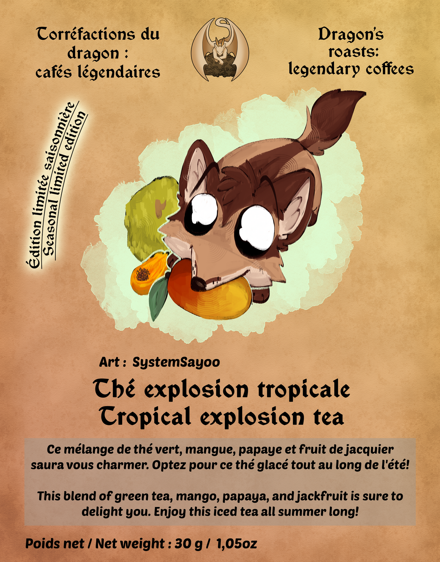 Tropical explosion tea