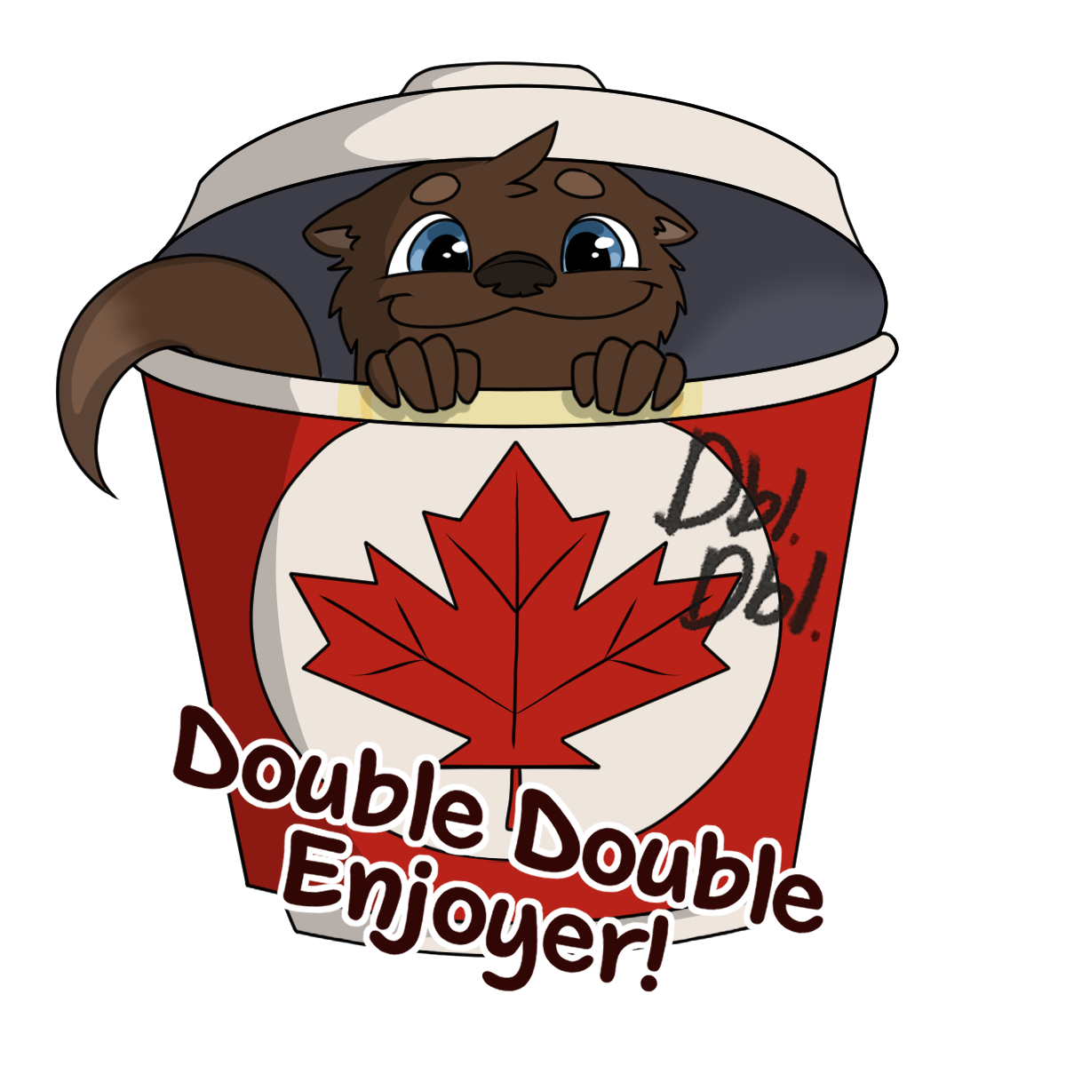 Coffee or tea stickers