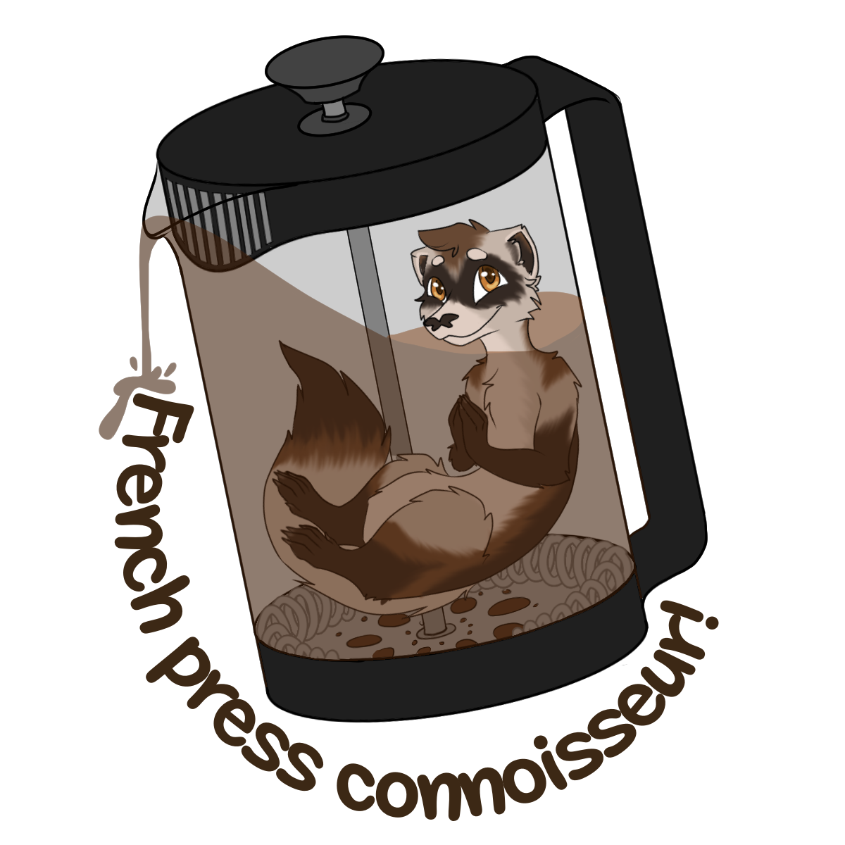 Coffee or tea stickers