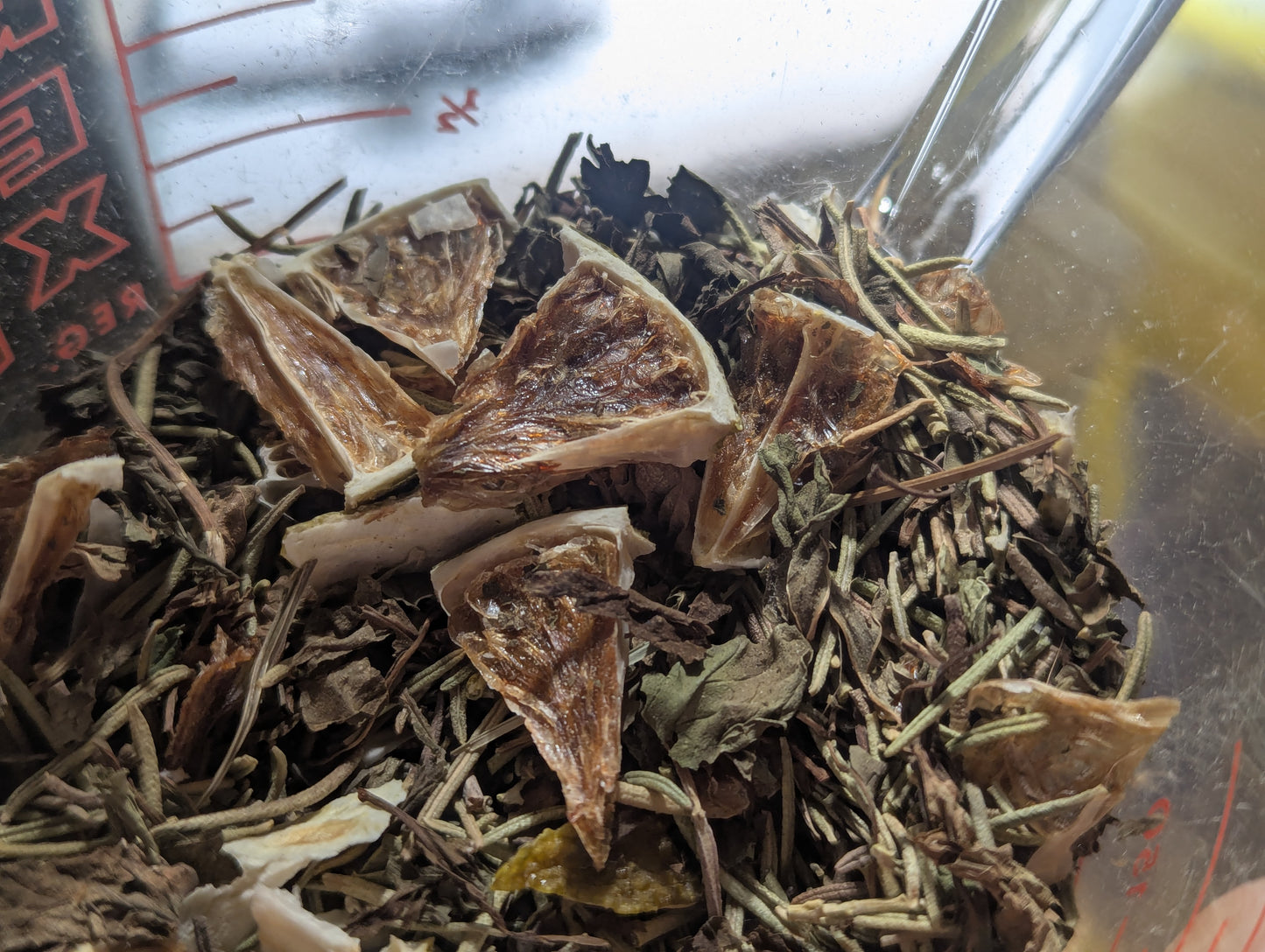 Lime sweetness herbal tea