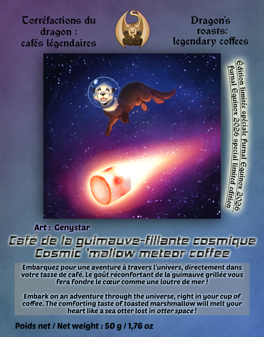 Café de la guimauve-fillante cosmique