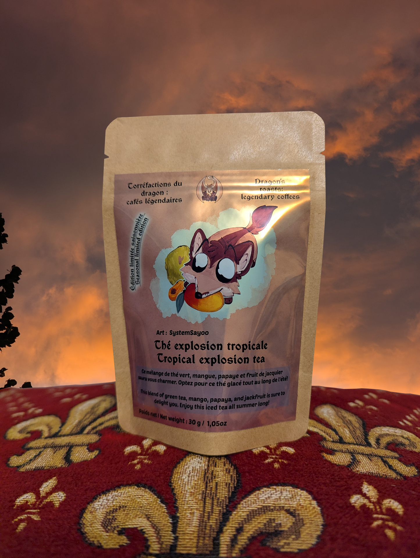Tropical explosion tea