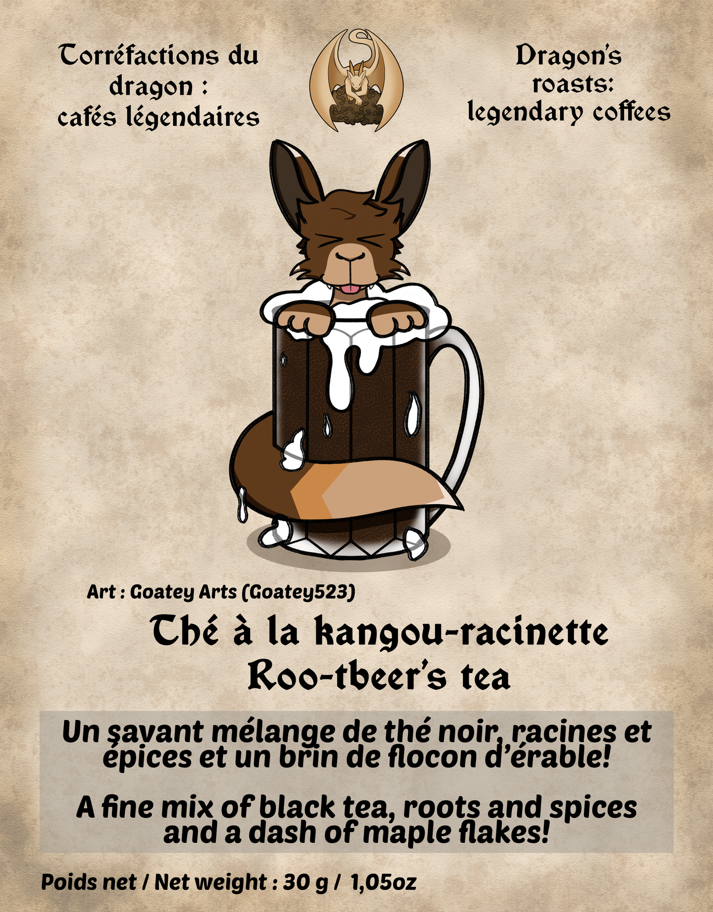 Thé à la kangou-racinette