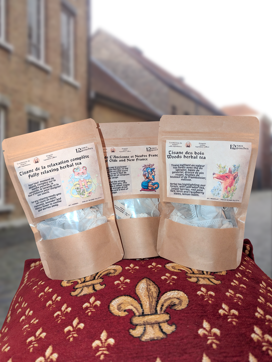 Sac de 12 sachets thé ou tisane!