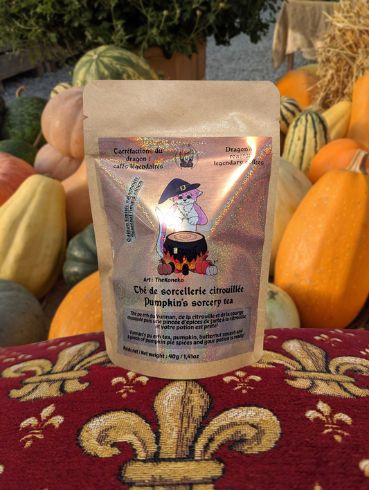 Thé de sorcellerie citrouillée - Édition limitée saisonnière d'automne