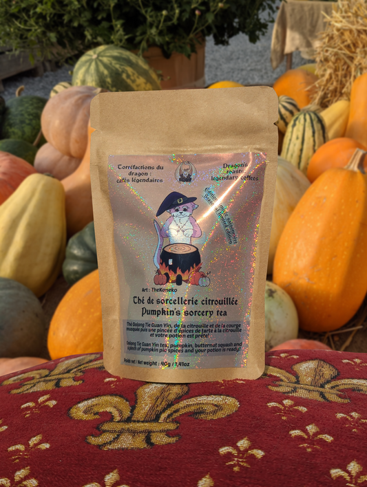 Thé de sorcellerie citrouillée - Édition limitée saisonnière d'automne